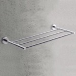 Gedy FE44-13 Chrome Wall Mounted Towel Shelf